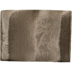 Dolce & Gabbana Beige Velvet Floral Leather Men Document Briefcase VAS9860