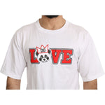Dolce & Gabbana White Love Panda Print Top T-shirt TSH4955-44