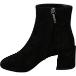 Dolce & Gabbana Black Suede L'Amore E'Bellezza Boots Shoes LA7048-35