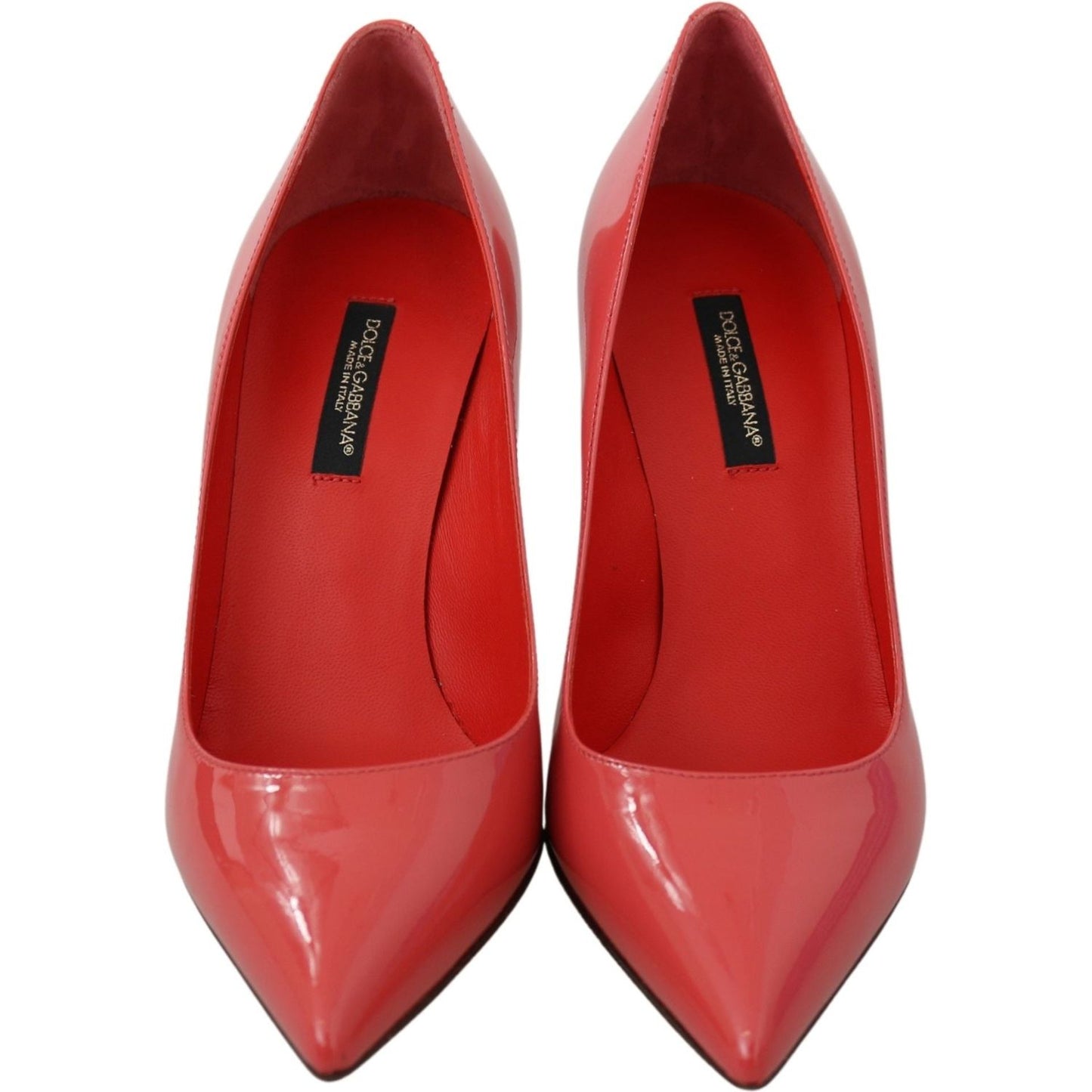Dolce & Gabbana Dark Pink Patent Leather Heels Pumps LA8105-35