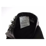 Dolce & Gabbana Black Leather Crystal Beaded Finger Free Gloves GLO020-7