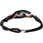 Costume National Multicolor Rope Leather Rustic Hook Buckle Belt BEL8044-90