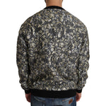 Dolce & Gabbana Multicolor SAMBA Jacquard Palmtree Pullover Sweater TSH2513-46