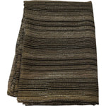 Dolce & Gabbana Metallic Gold Silk Stretch Shawl Wrap Scarf MS2157 BG