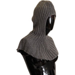 Dolce & Gabbana Gray 100% Cashmere Knitted Wrap One Size Scarf MS2321