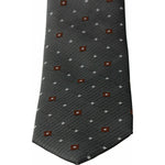 Dolce & Gabbana Gray Patterned Classic Mens Slim Necktie KRA701