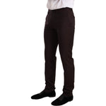 Dolce & Gabbana Bordeaux Wool MARTINI Slim Fit Suit KOS1877-44