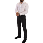 Dolce & Gabbana Gray Wool MARTINI Slim Fit Set Suit KOS1880-44