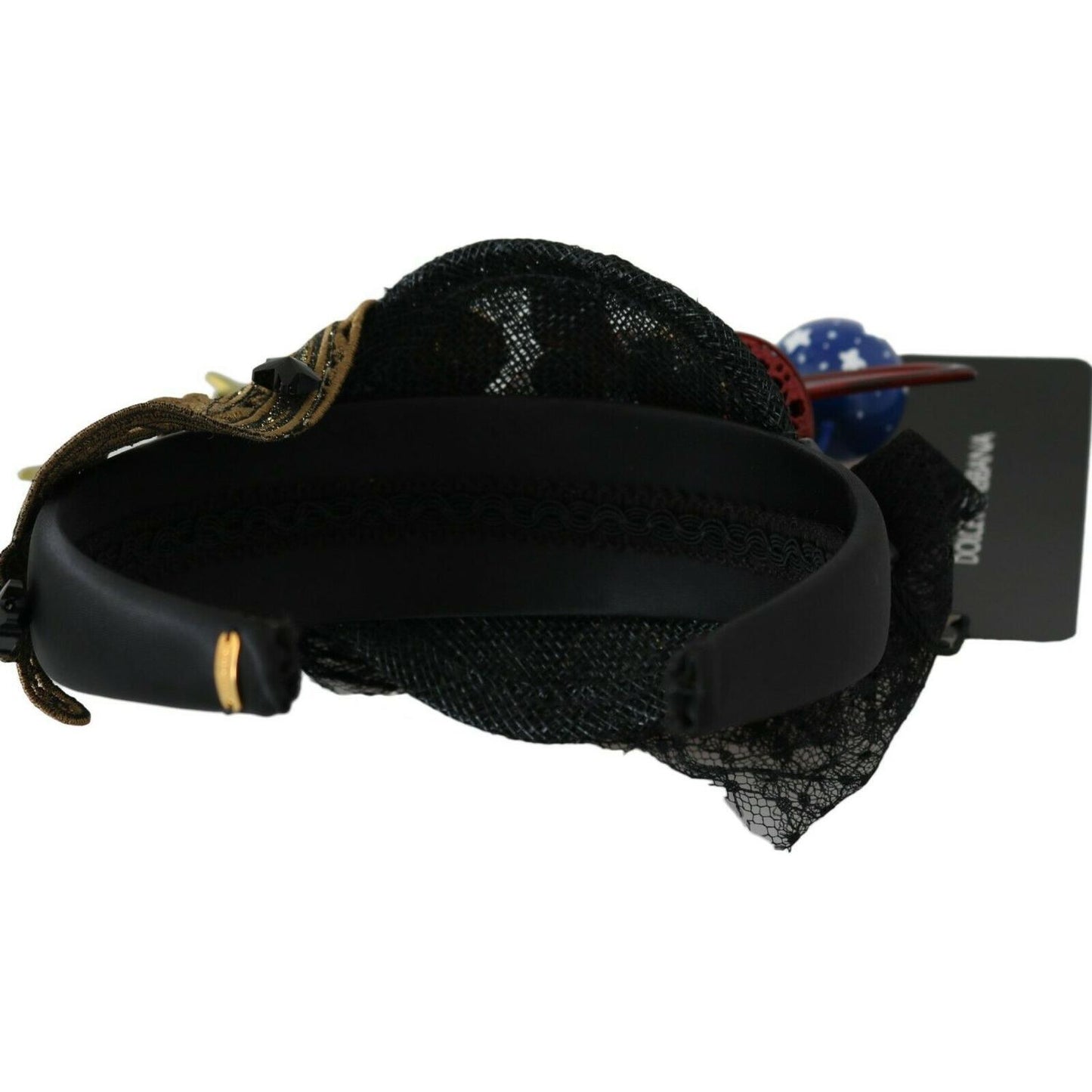 Dolce & Gabbana Rocket Crystal Stars Tiara Diadem Headband SMY2190
