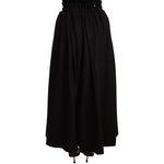 Dolce & Gabbana Black Wool High Waist Maxi PIECE Skirt PAN72106 -40