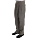 Fendi Brown Wool Regular Single Breasted Suit KOS1399-54