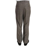 Fendi Brown Wool Regular Single Breasted Suit KOS1399-54