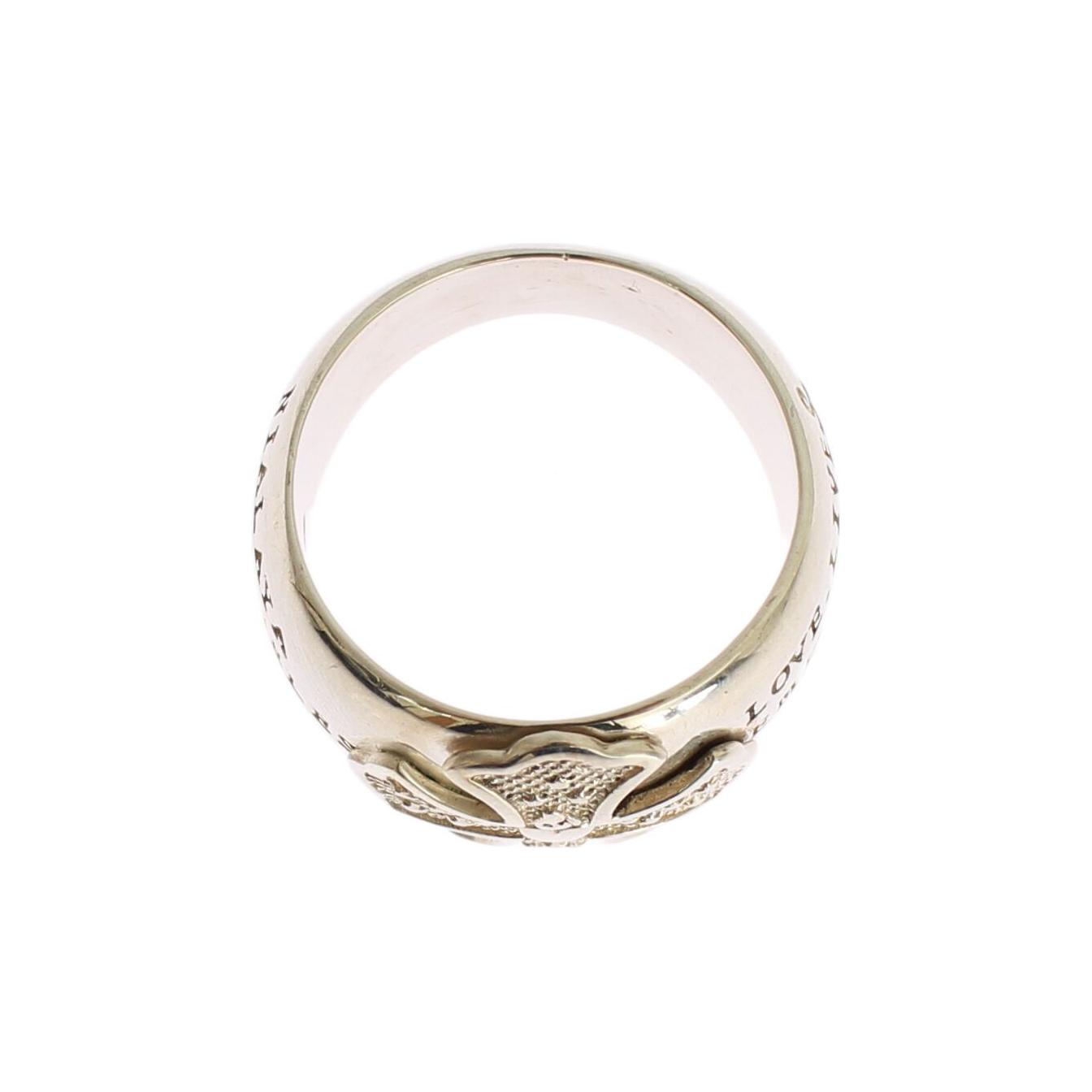 Nialaya Silver Cross Womens 925 Sterling Ring SIG19082- US5