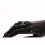 Nialaya Blue Red CZ 925 Silver Womens Clear Ring SMY11061 - US8,5