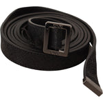 Costume National Black Leather Metal Buckle Waist Belt BEL61043-85