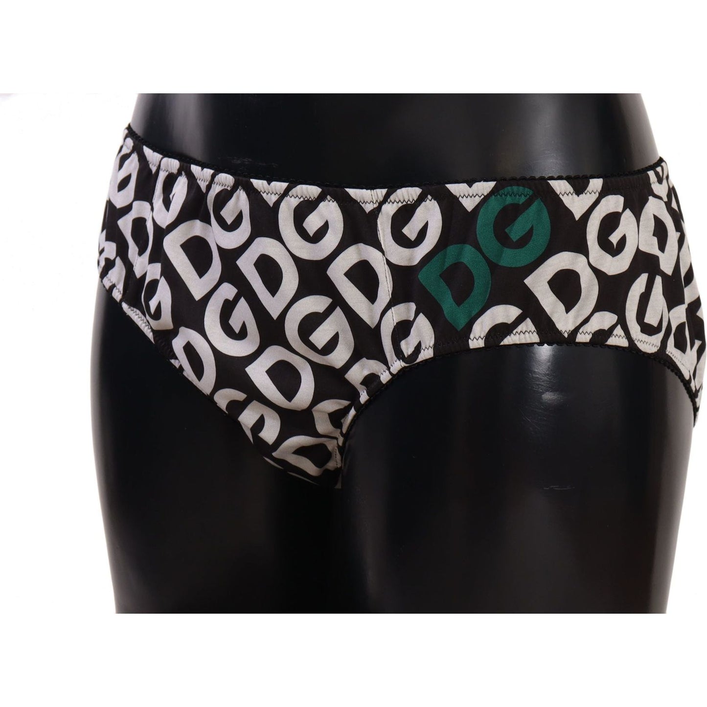 Dolce & Gabbana Multicolor DG Logo Print Slip Bottom Underwear BIK1522#2- IT4