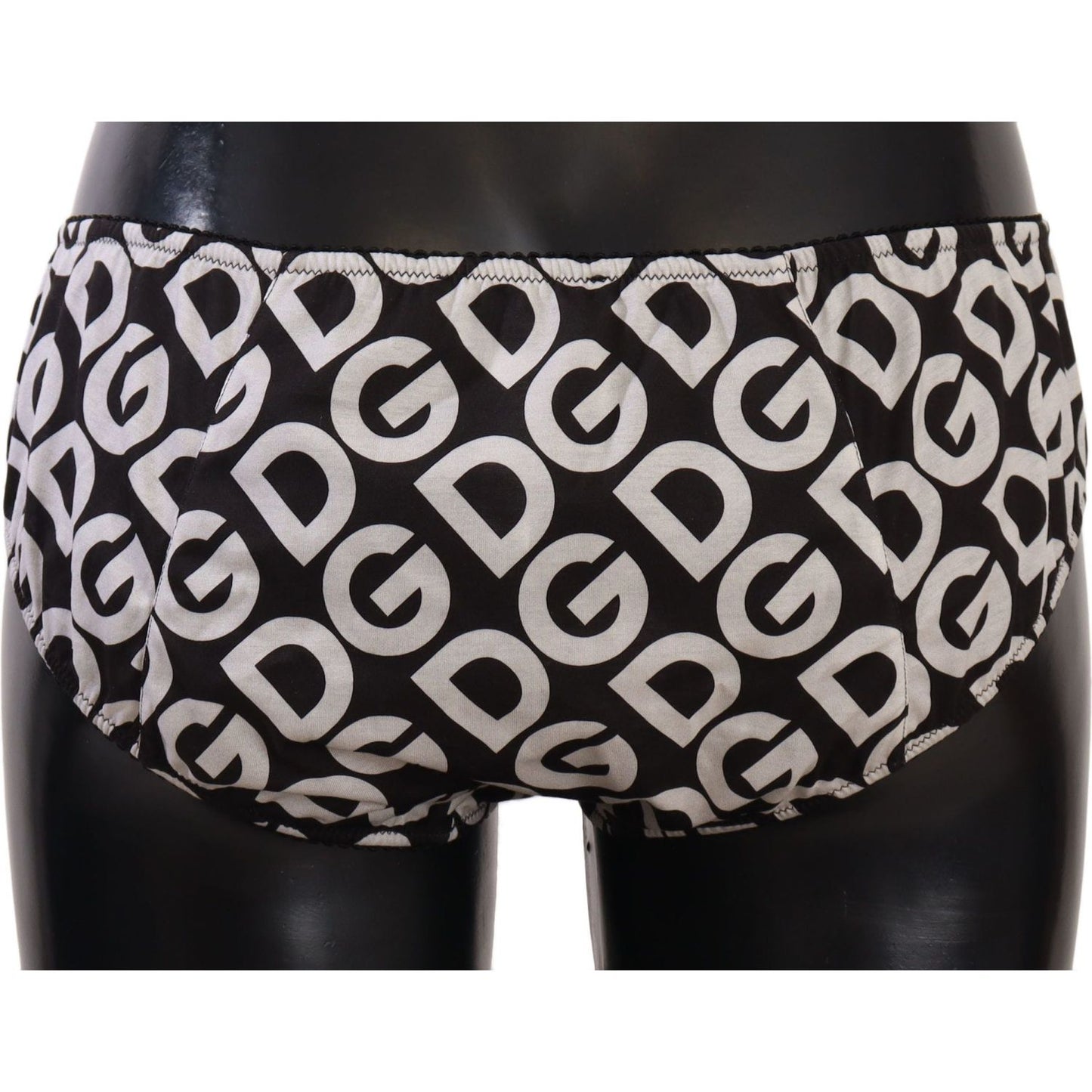 Dolce & Gabbana Multicolor DG Logo Print Slip Bottom Underwear BIK1522#2- IT4