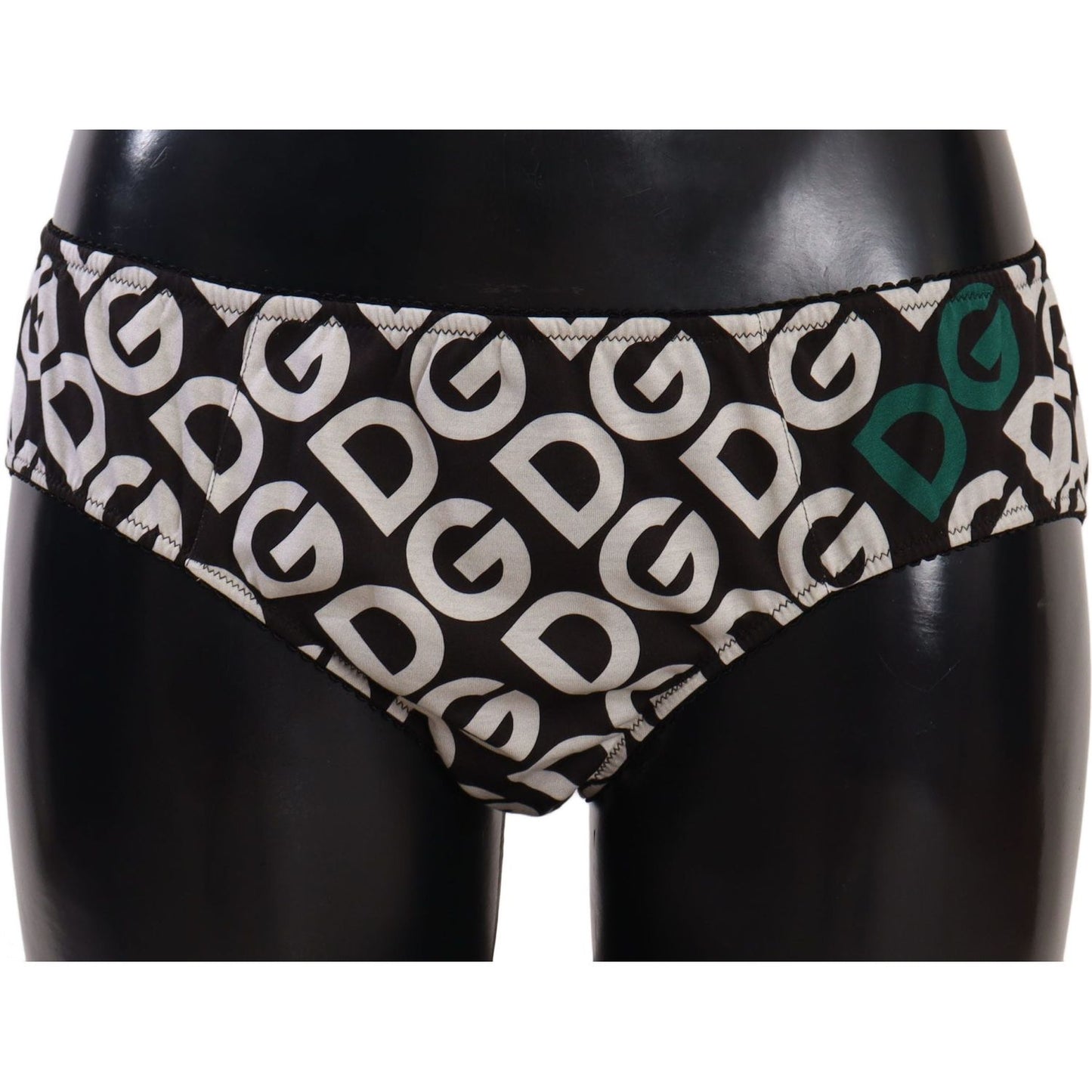 Dolce & Gabbana Multicolor DG Logo Print Slip Bottom Underwear BIK1522#2- IT4