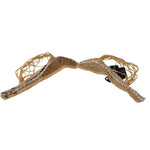 Dolce & Gabbana Beige Straw Raffia Woven Crochet Cover Up Top BIK1456-42