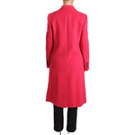 Dolce & Gabbana Pink Double Breasted Trenchcoat Jacket JKT3002-38