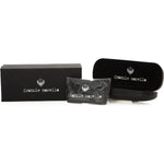 Frankie Morello Brown Metallic Men's Sunglass Frankie Morello Black