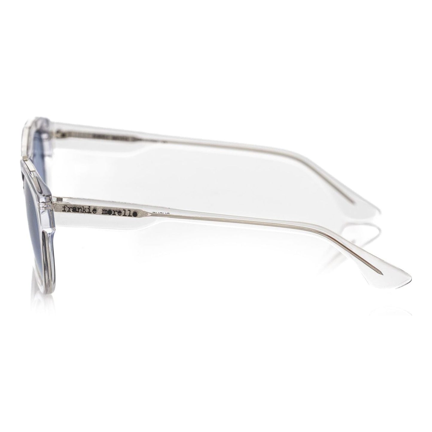 Frankie Morello White Acetate Men Sunglass FR-22130