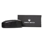 Frankie Morello Brown Metallic Fiber Men Sunglass Frankie Morello Dark Slate Gray