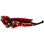 Dolce & Gabbana Red Tiara Berry Fruit Crystal Bow Hair Diadem Headband SMY100807