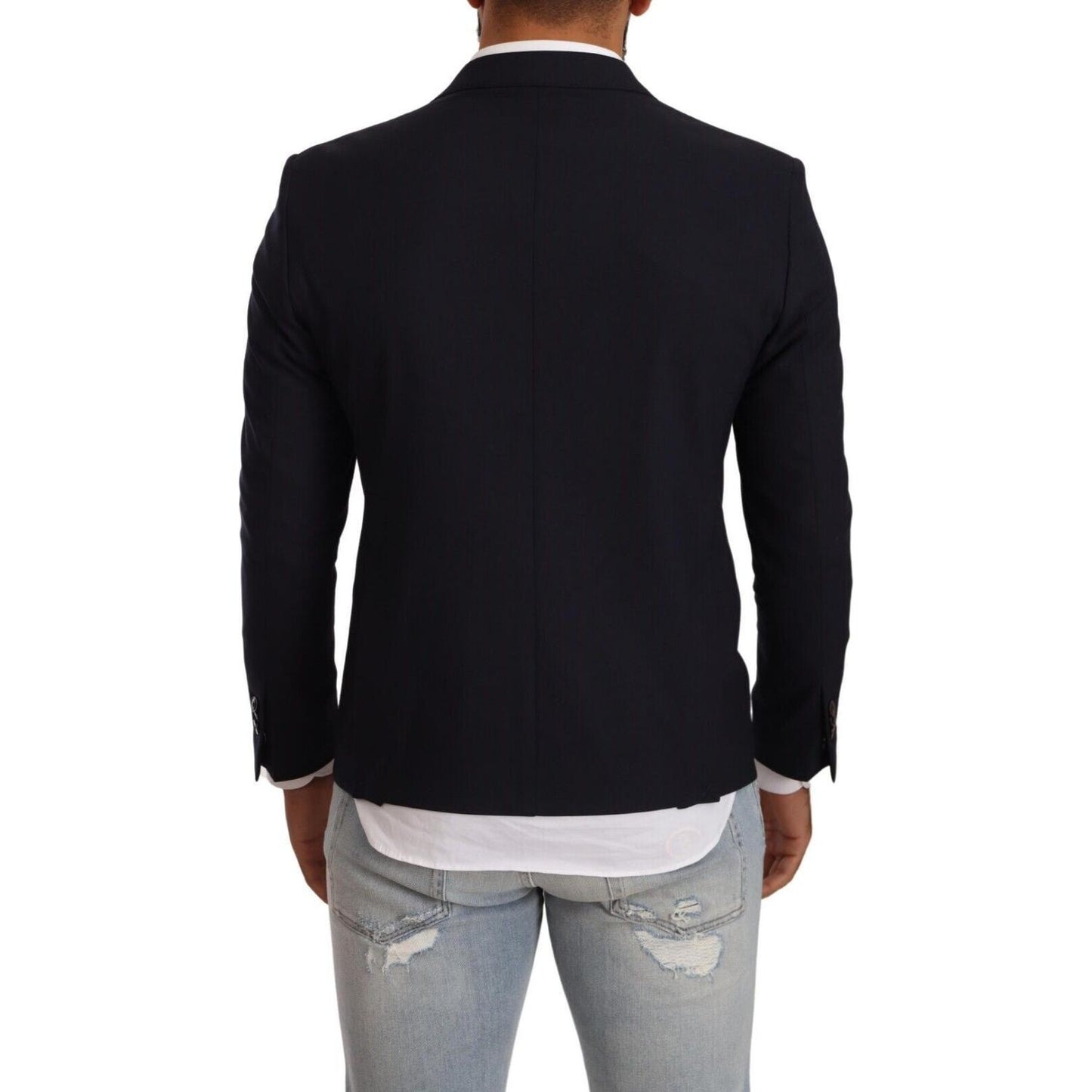 Domenico Tagliente Black Single Breasted One Button Suit Jacket JKT3102 - 50