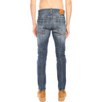 Dsquared² Navy Distressed 'Cool Guy Jean' Denim Pants DS-4218-IT52 | XL