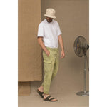 Don The Fuller Military Green Cotton Men Jeans DO-6922-W36