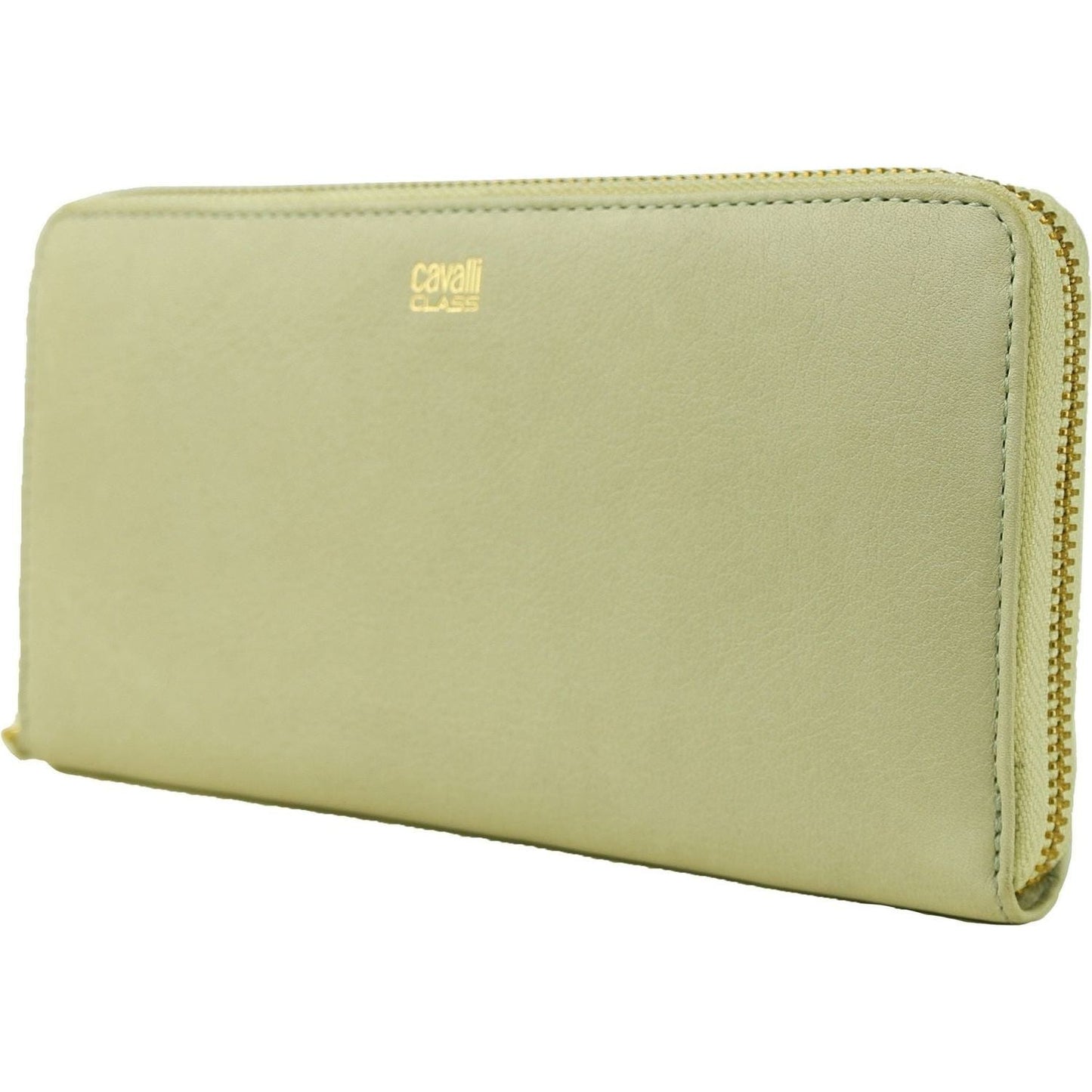 Cavalli Class Gray Calfskin Women Wallet CACL-5844