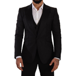 Dolce & Gabbana Black Slim Fit 2 Piece SICILIA Blazer JKT3038 - 48