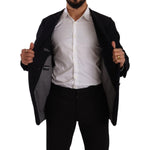Dolce & Gabbana Gray Alpaca Button Down Men Coat Jacket JKT3299 - 48