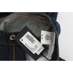 Costume National Blue Cotton Stretch Slim Fit Jeans SIG30219-1