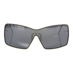 Frankie Morello Black Metallic Women Sunglass FR-22093