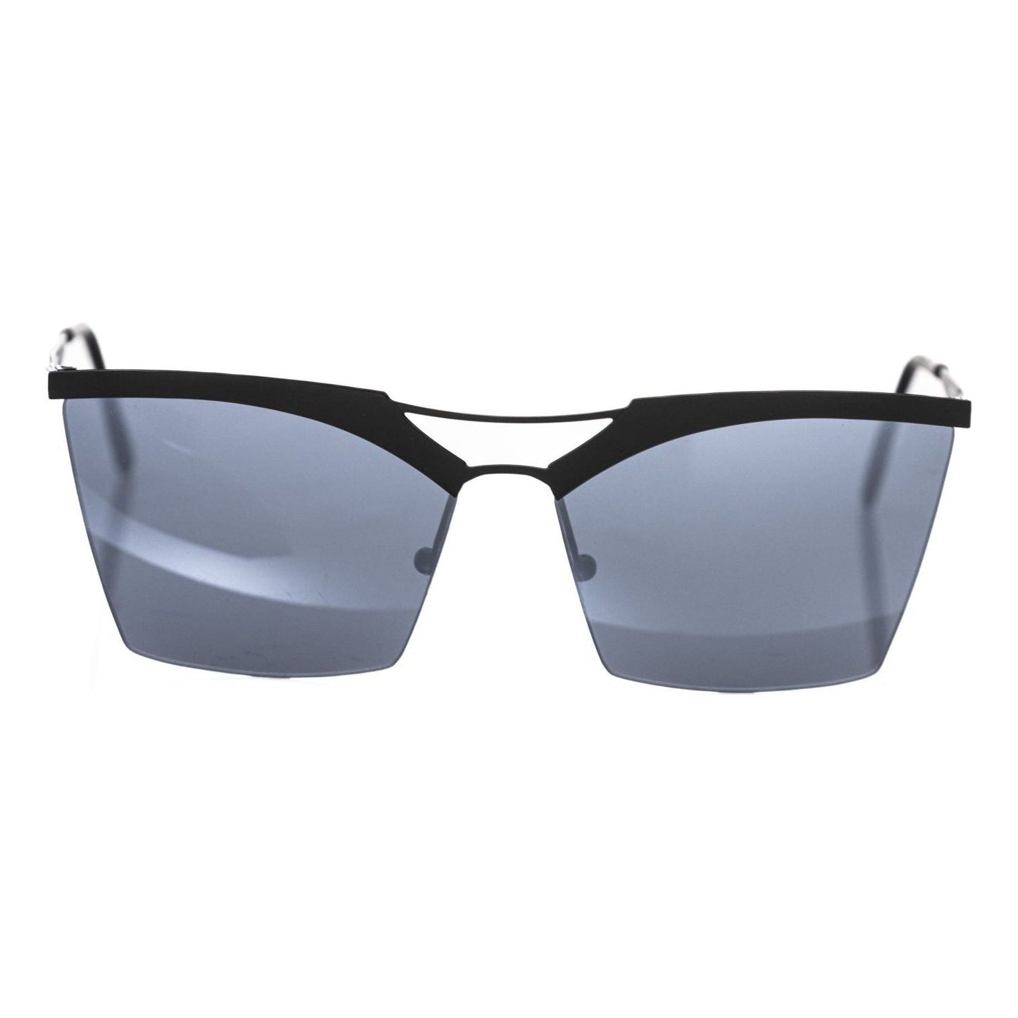 Frankie Morello Black Metallic Women's Sunglass FR-22089