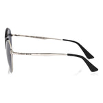 Frankie Morello Black Metallic Women Sunglass FR-22084