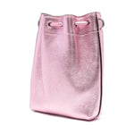 Jimmy Choo mini Cinch crossbody bag BONBONBCKTN/SMNMNAROSE/ANTIQUESILVER