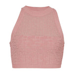 Balmain PB Labyrinth knit top DF1AB026KG96OIW