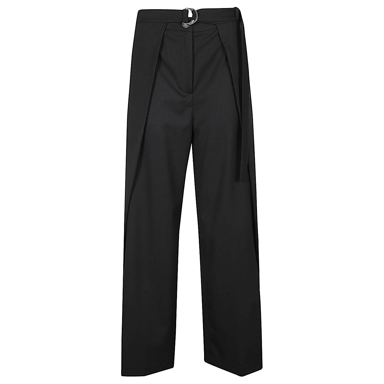 Erika Cavallini Semi-Couture Trousers Black P4SH06Y69-0