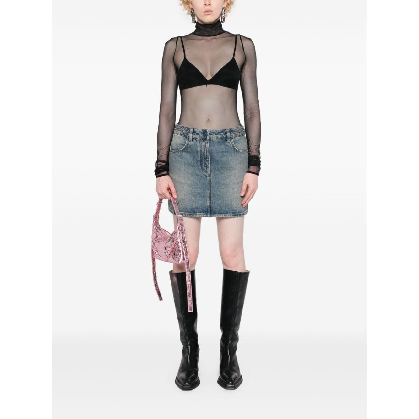 Givenchy Skirts Clear Blue BW40SQ5Y9N420