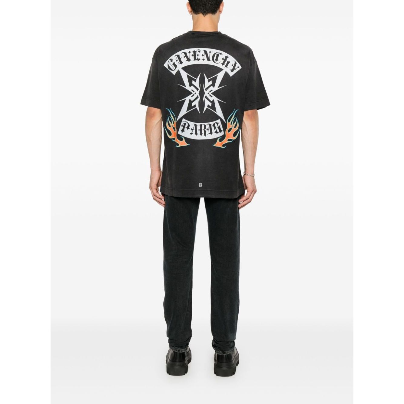 Givenchy T-shirts and Polos Black BM71JA3YGE001