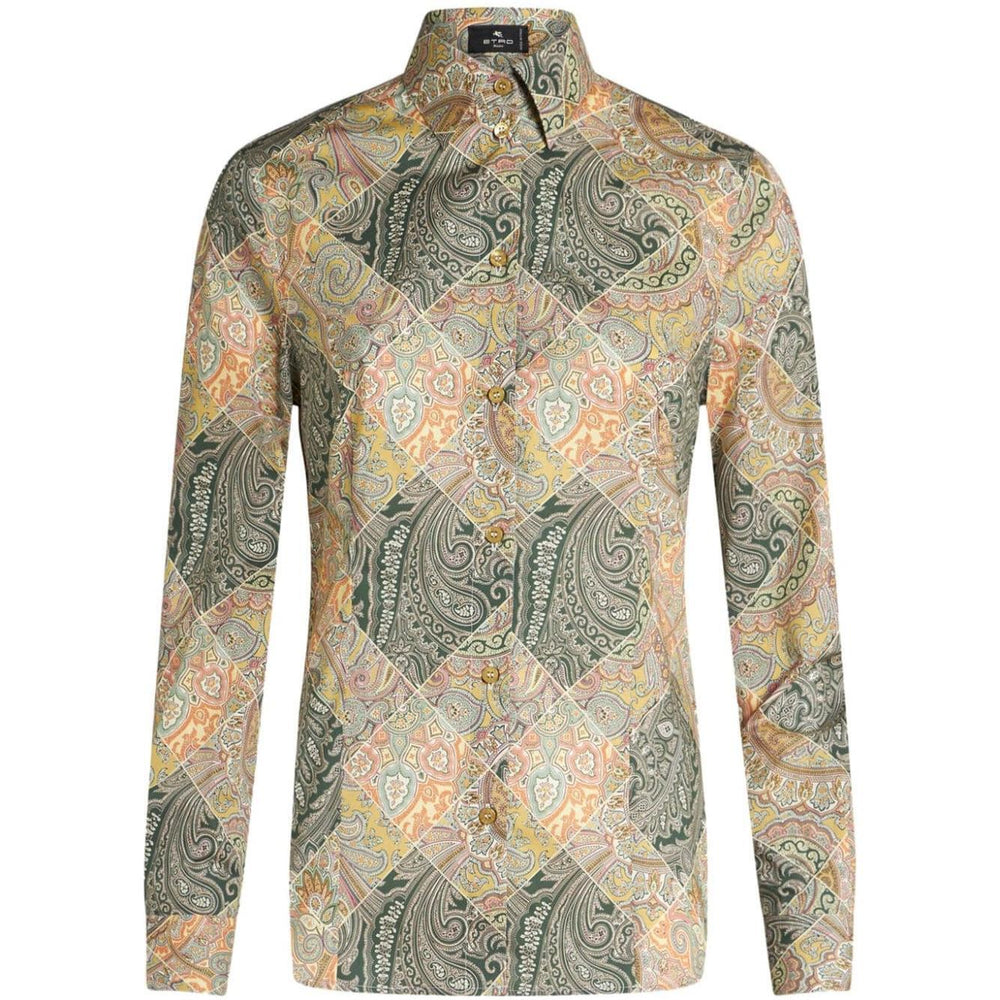 Etro Shirts Yellow WRIA002099SAEB0X0843