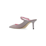 Jimmy Choo Bing Mules with Rhinestones BING65CNQROSE/PINKMIX