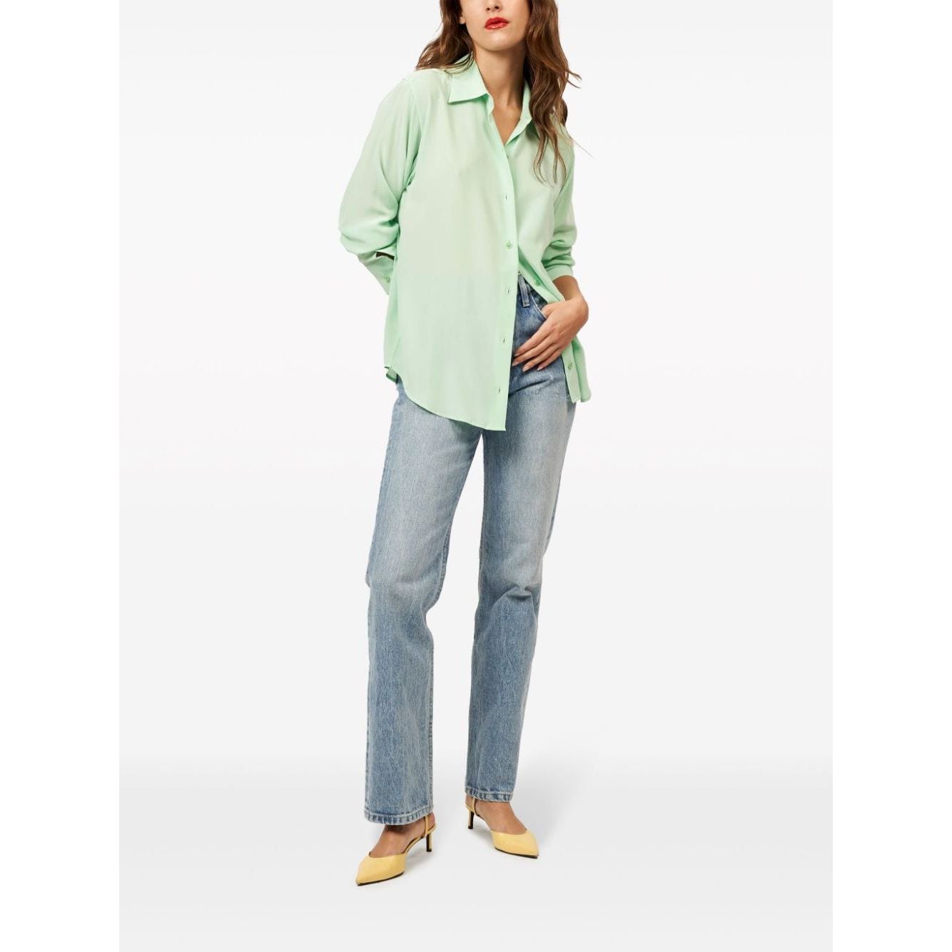 Equipment Shirts Green Q23E900GREENASH