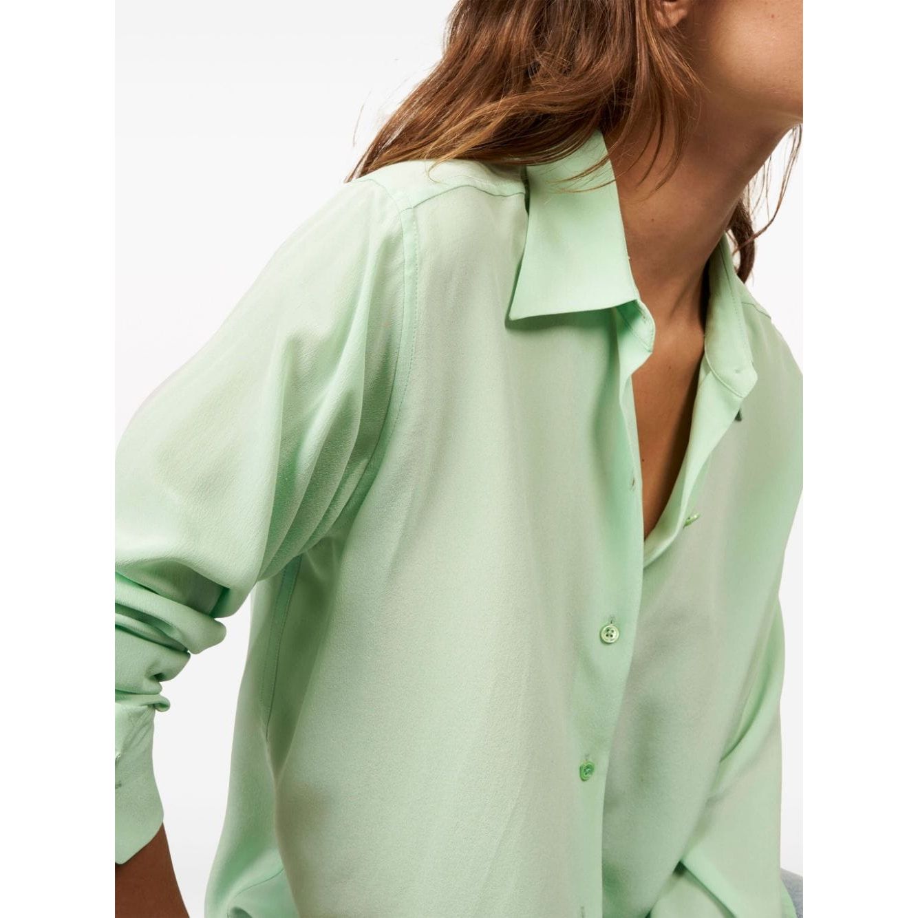 Equipment Shirts Green Q23E900GREENASH