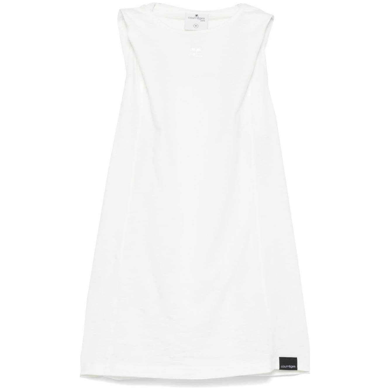 Courreges Top White 424JDE091JS01750001