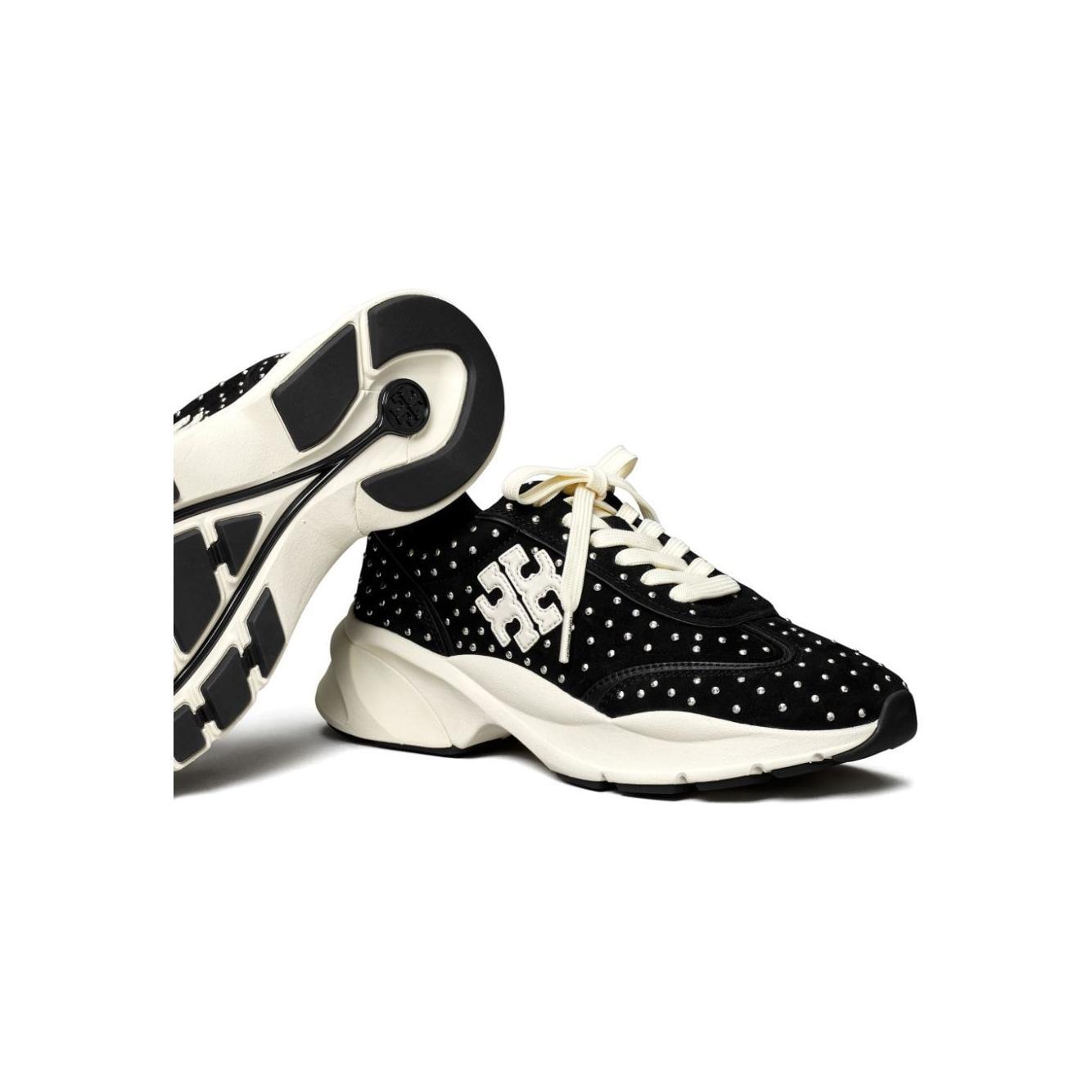 Tory Burch good luck studded trainers 161961043-P25