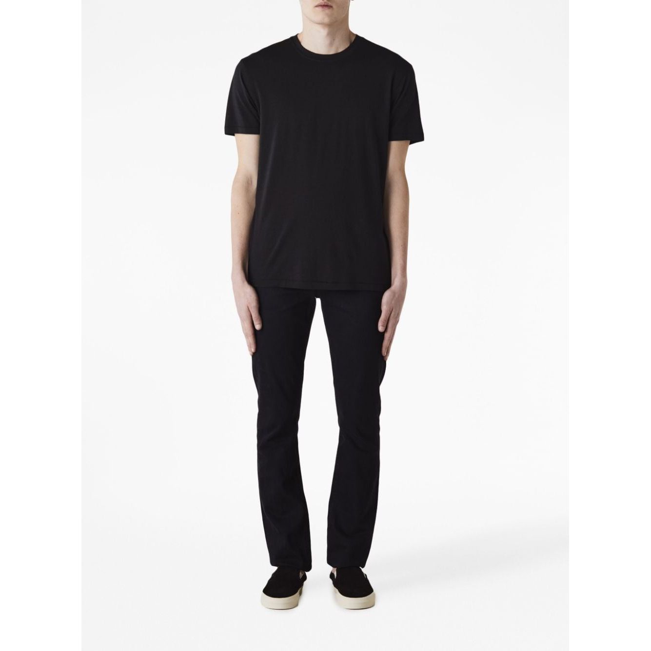 Tom Ford T-shirts and Polos Black JCS004JMT002S23LB999-P25